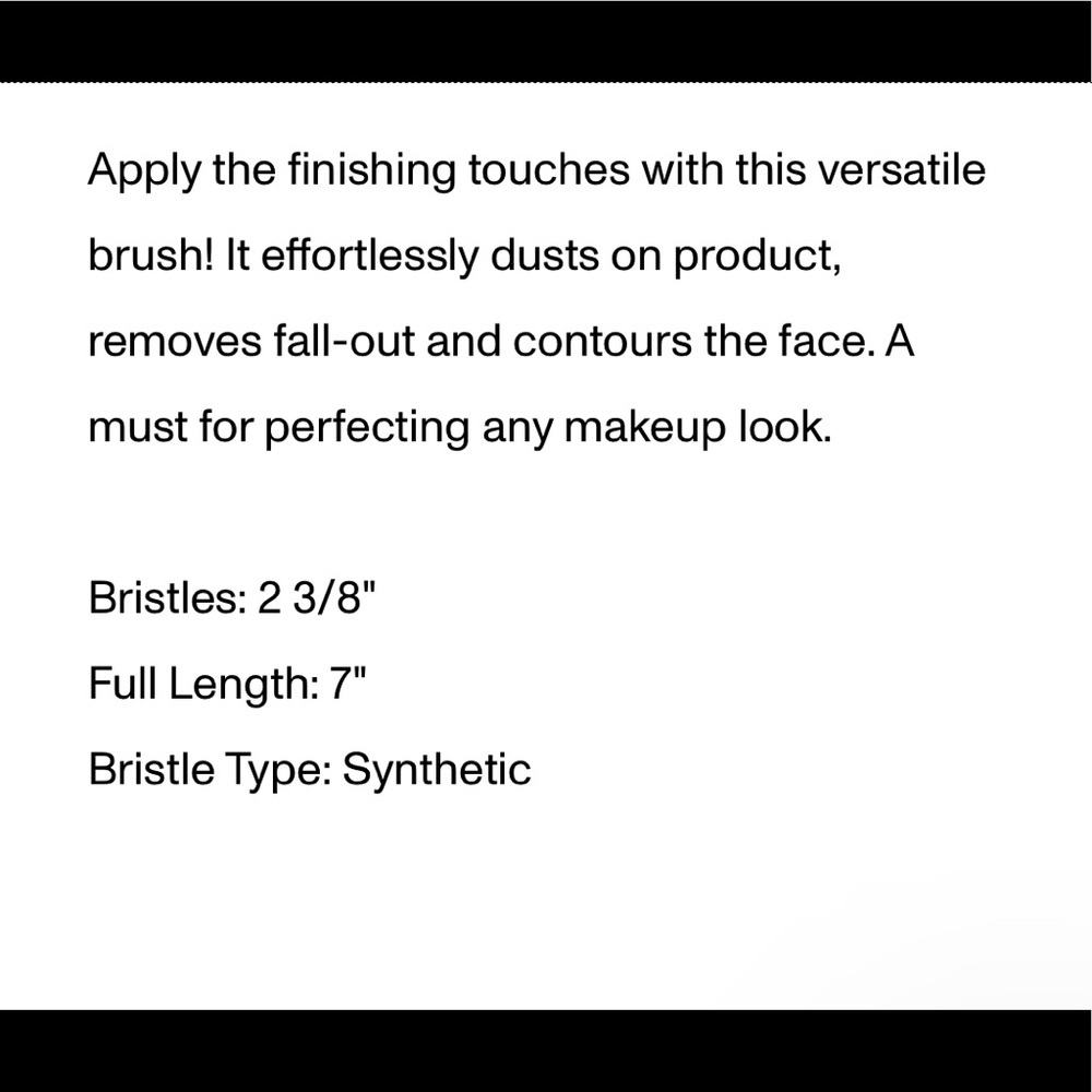 ✨ MORPHE M495 - DUO DELUXE FAN BRUSH - Picture 3 of 3